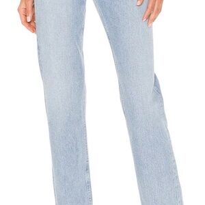 AGOLDE Lana Straight Jeans in Riptide
